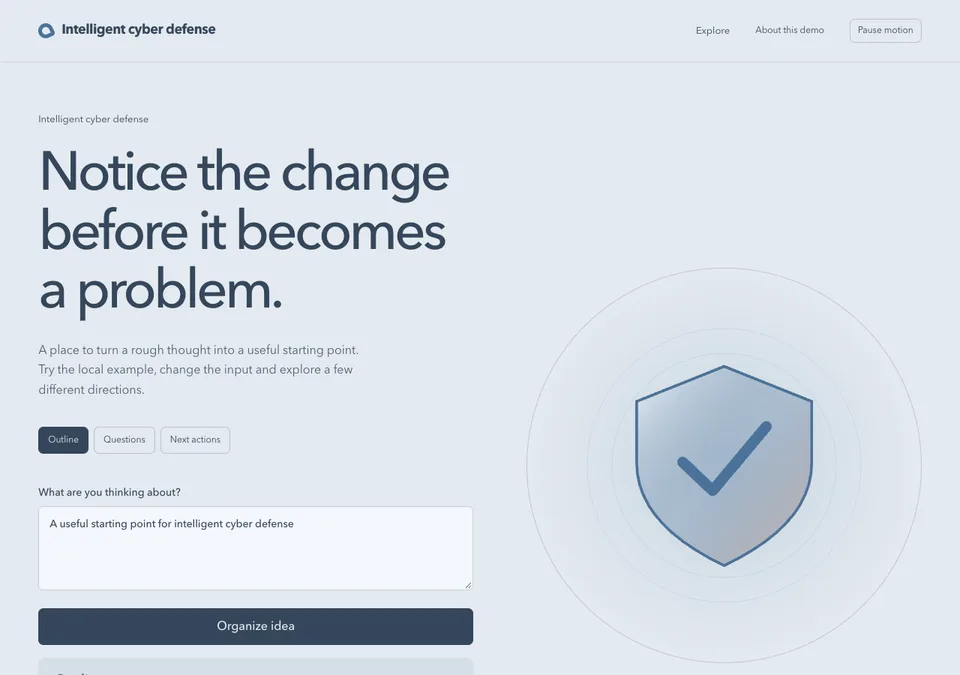 Intelligent cyber defense preview