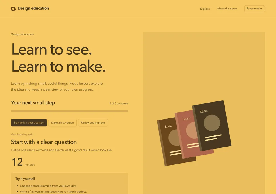Design education preview