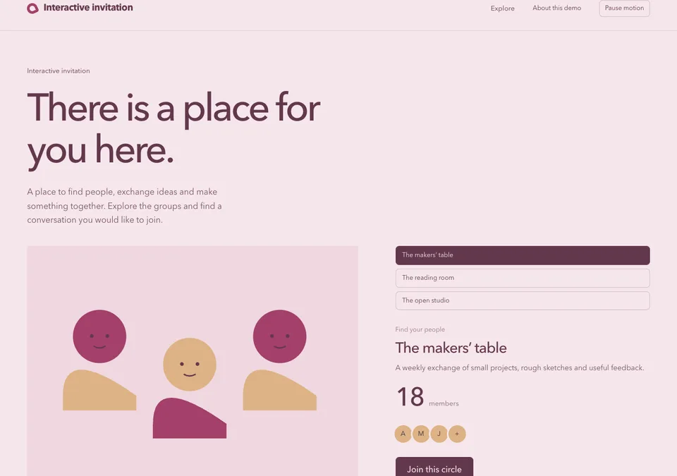 Interactive invitation preview