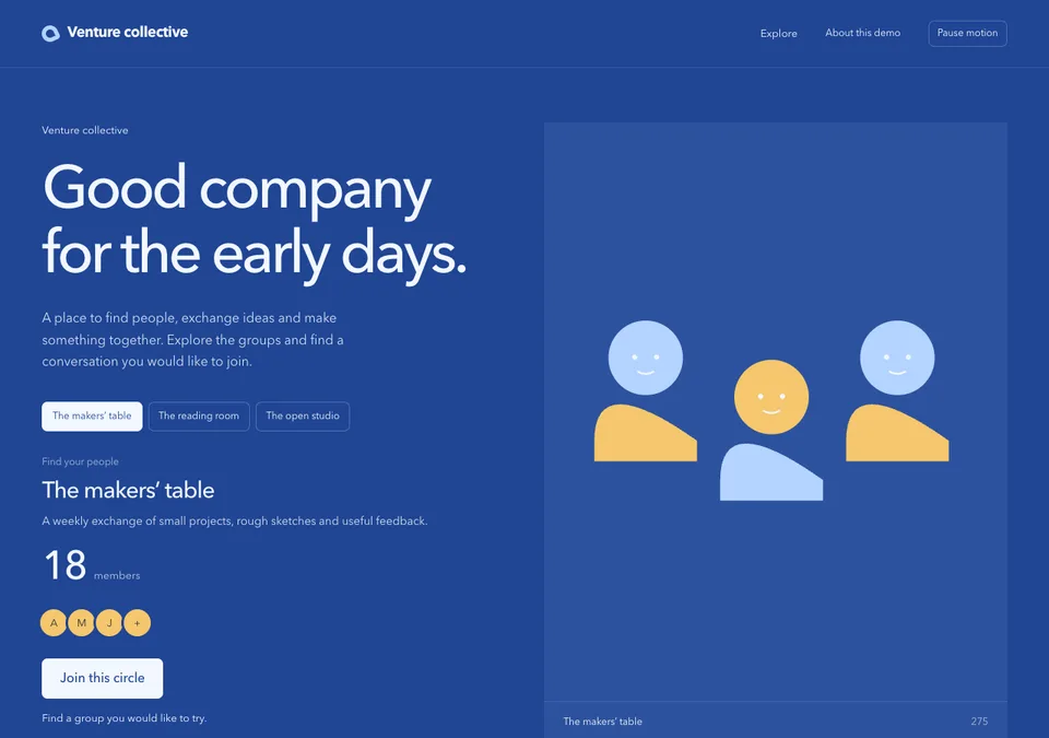 Venture collective preview