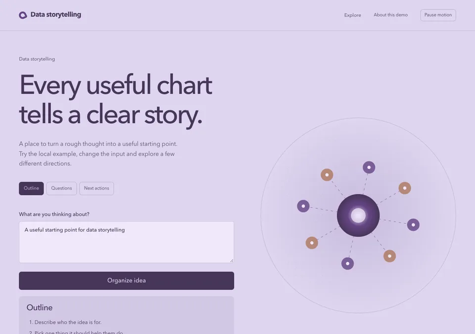 Data storytelling preview