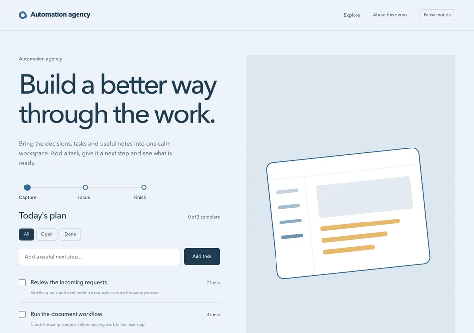 Automation agency preview