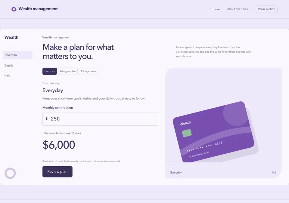 Wealth management preview