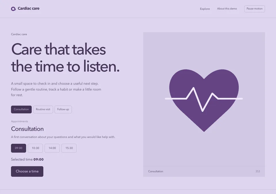 Cardiac care preview