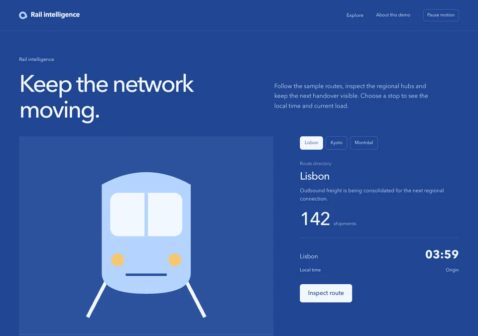 Rail intelligence preview