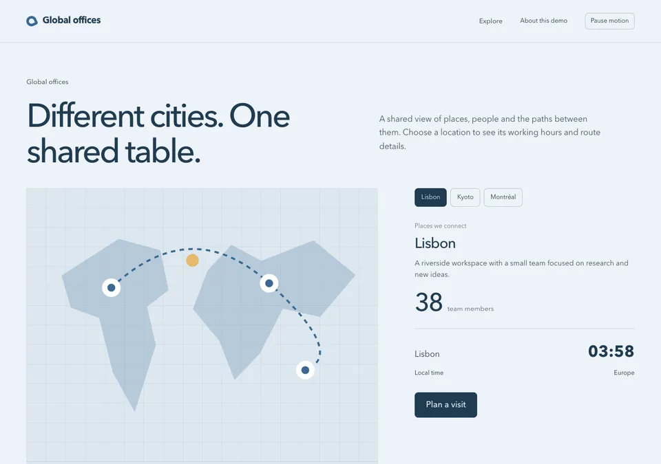 Global offices design preview