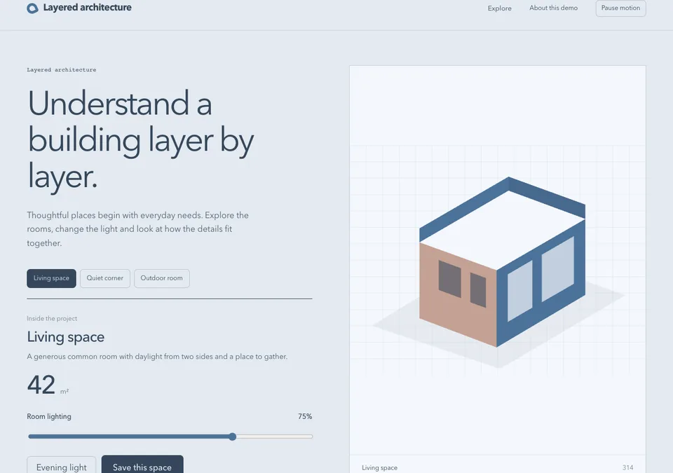 Layered architecture preview