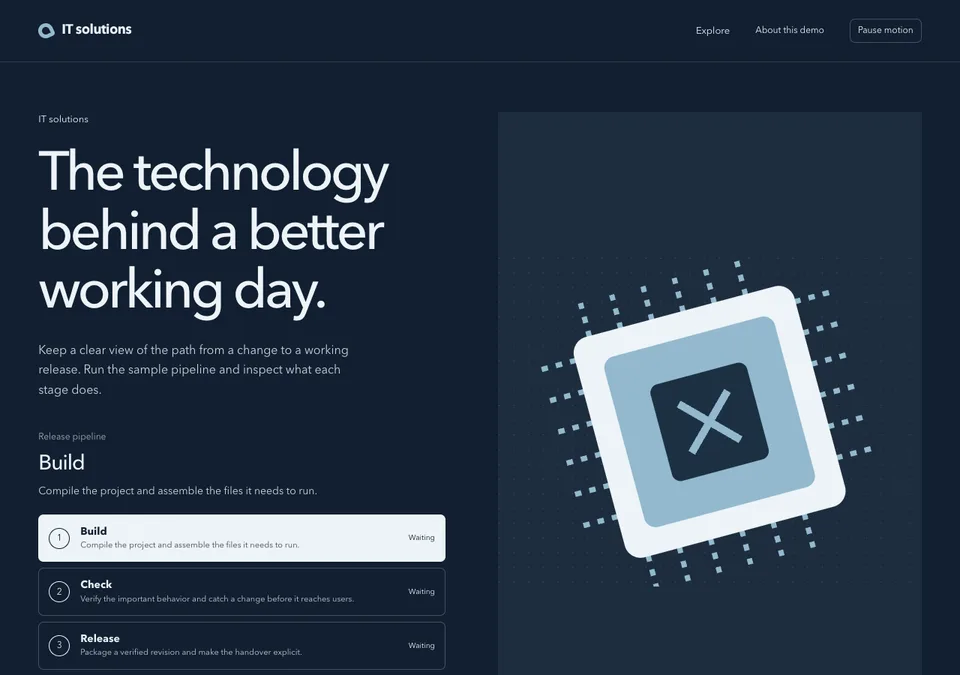 IT solutions preview