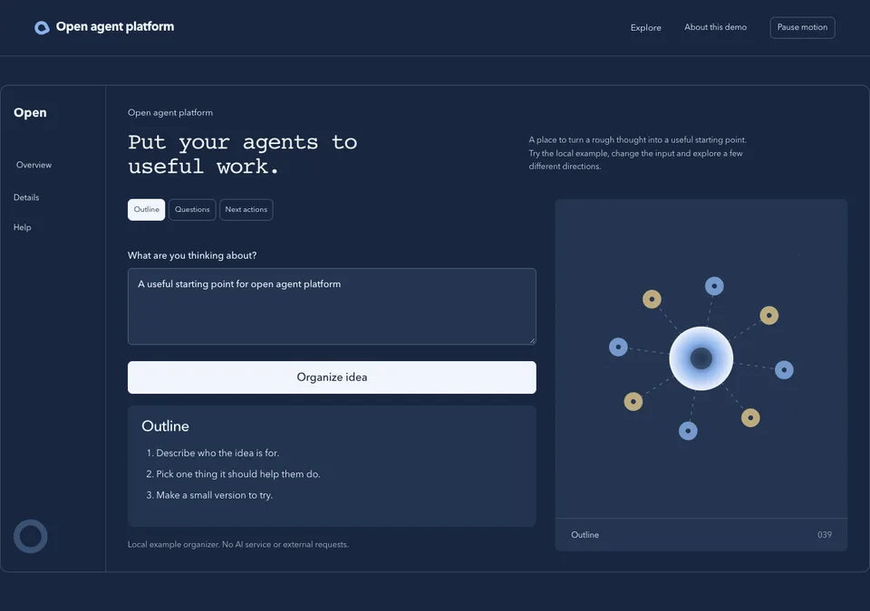 Open agent platform preview