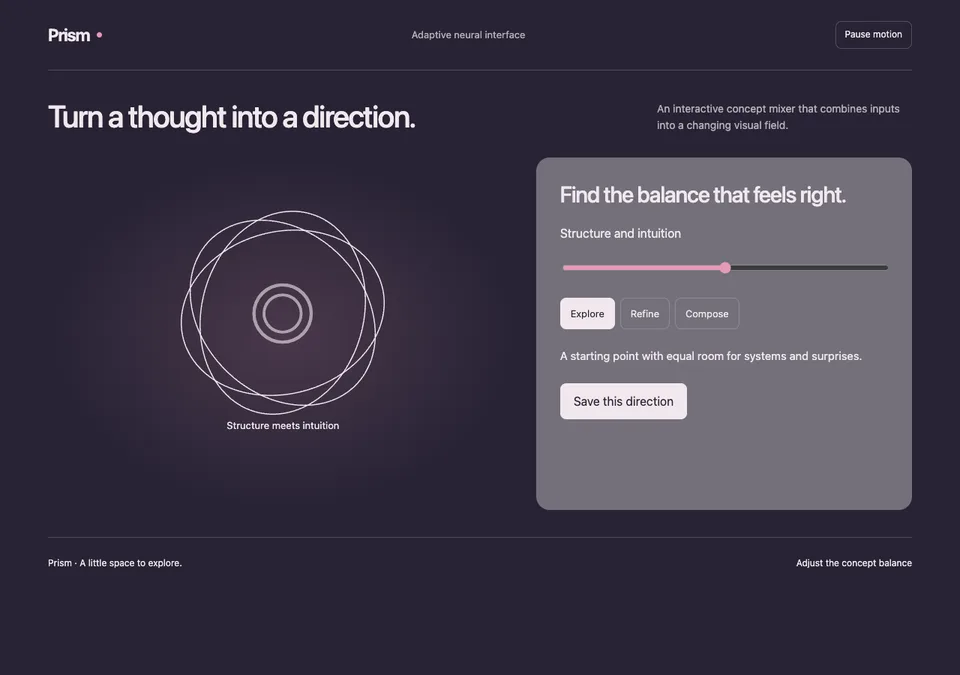 Adaptive neural interface preview
