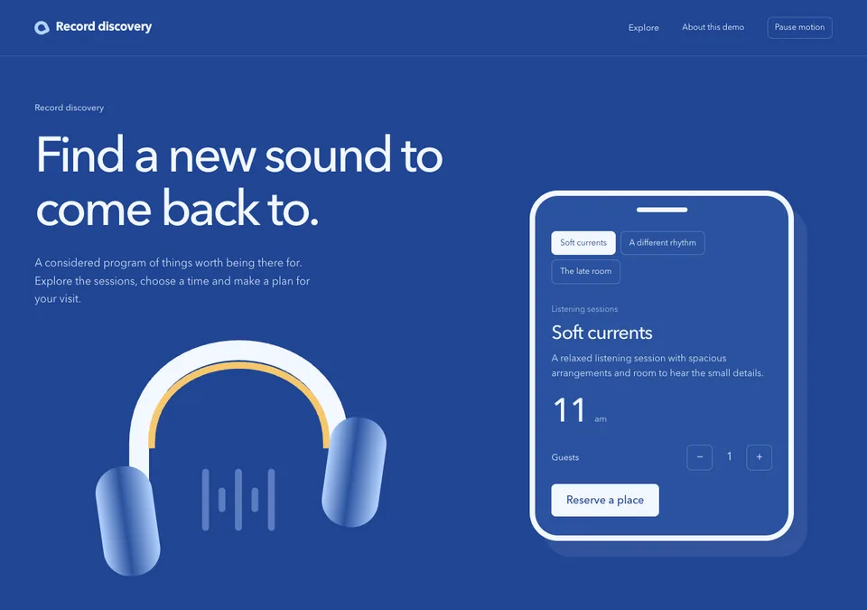 Record discovery preview