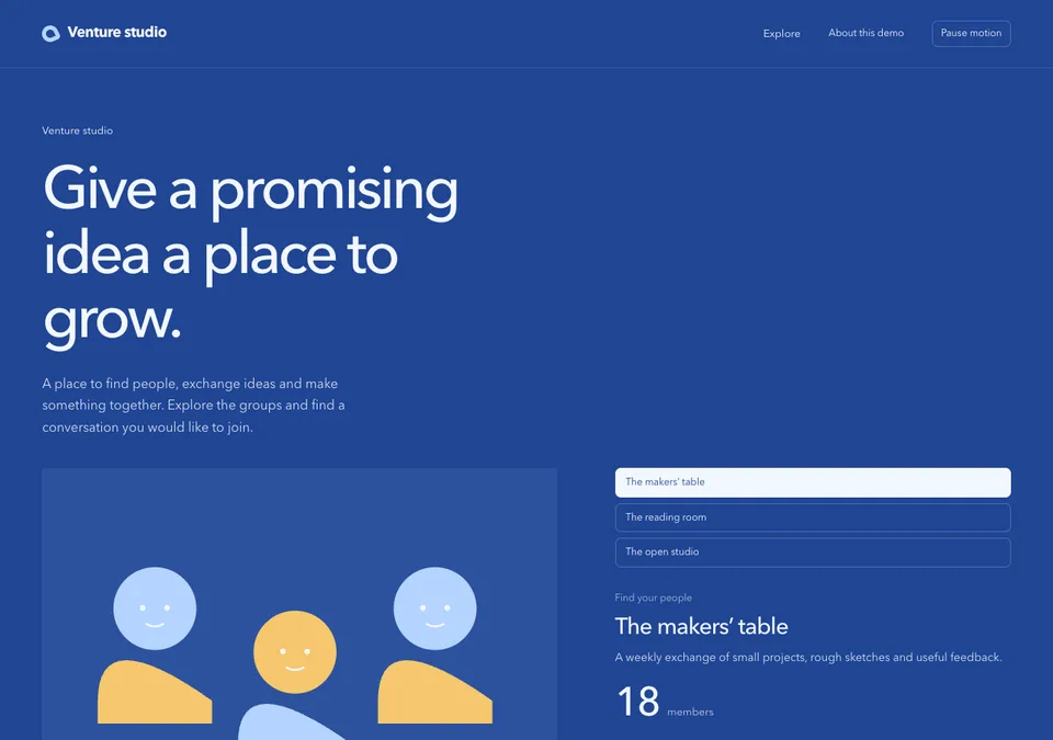 Venture studio preview